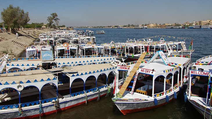 Lodní doprava po Nilu